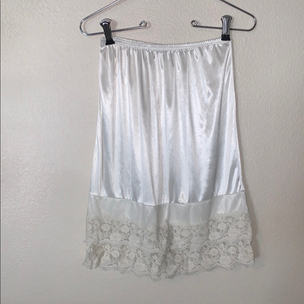 Ladies O2 Collection Slip Girl Ivory Small VTG
